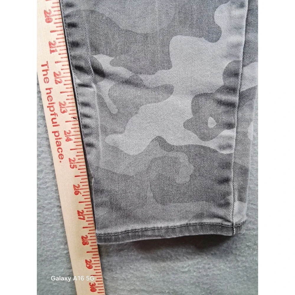 Seven 7 Gray Camo Youth Girls Skinny‎ Jeans Size 14